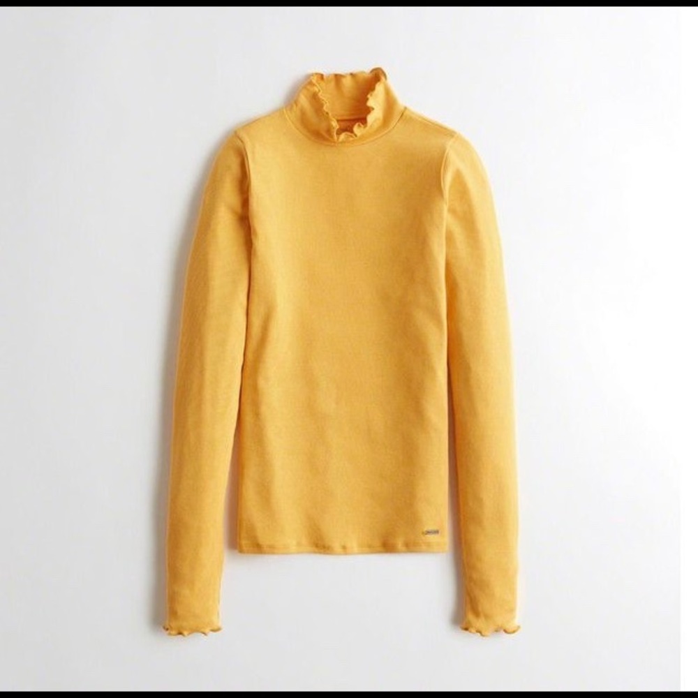 Yellow Hollister Long Sleeve